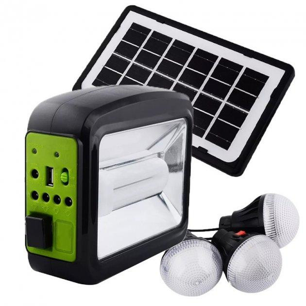 Сонячна зарядна станція Cclamp CL-01 4W + LED ліхтар + лампочки + Power Bank Вінниця - фото 1