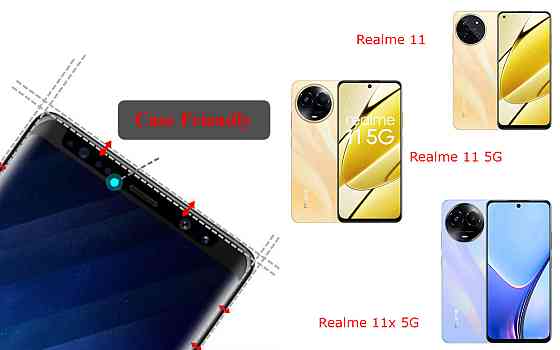 Захисне скло HyperGlass Pro для Realme 11, Realme 11 5G, Realme 11x 5G – максимальна чутливість та захист Київ