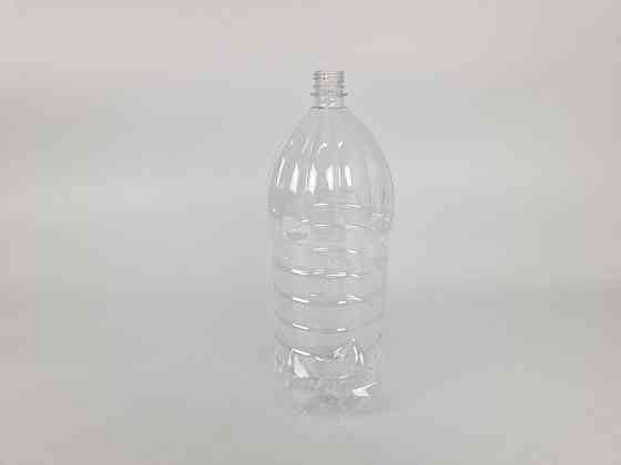 Пластикова пляшка ПЕТ 3,0 л, прозора з кришкою СБ (50 шт.) Харків