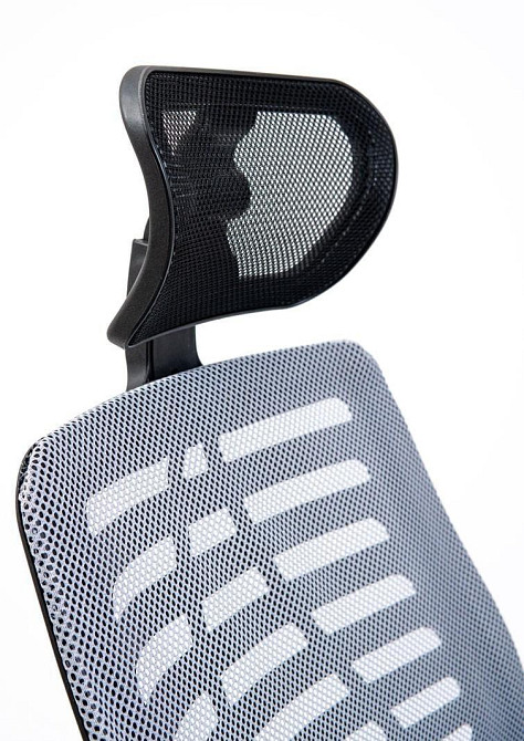 Офисное Кресло Руководителя Richman Blast Сетка Черно-серый Киев - изображение 7