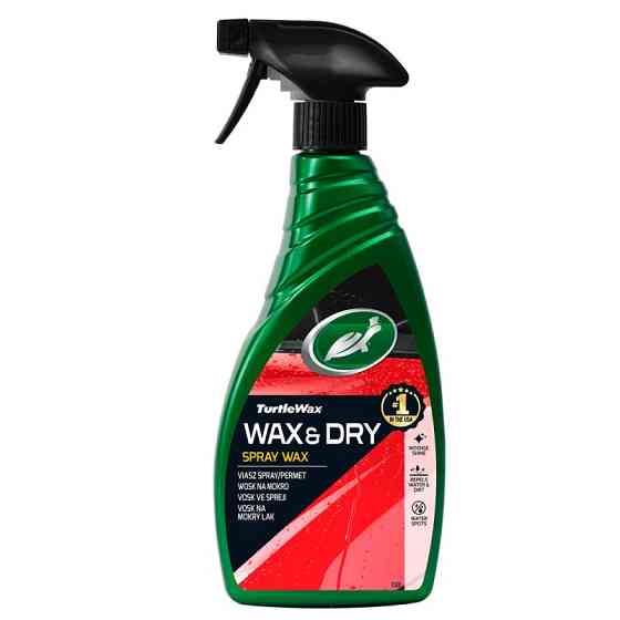 Поліроль для вологого кузова Turtle Wax Wax-n-Dry, 500 мл Ковель