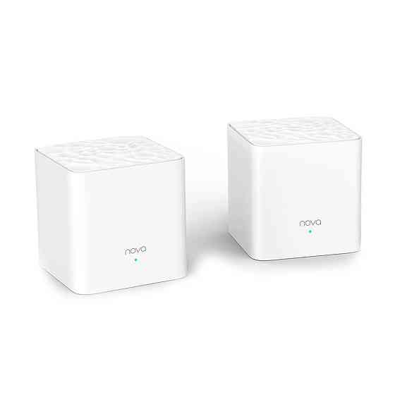 WiFi Mesh система Tenda Nova (MW3-KIT-2) (AC1300, 1xFE WAN, 1xFE LAN, Beamforming, MESH, 2 антени, 2-pack) Харків