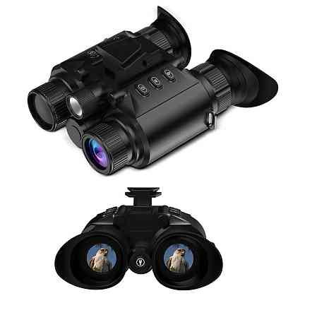 Бинокль ночного видения Z9158 4K FHD HD 850нм (до 600м в темноте) MicroSD 64GB + крепление Wilcox L4G24 (Металл) Винница