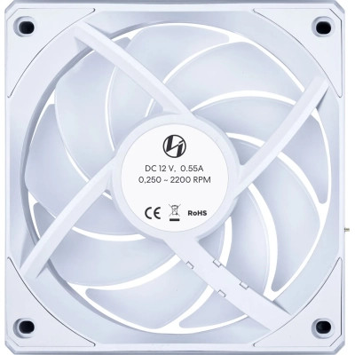 Кулер для корпуса Lian Li Uni Fan CL WIRELESS 120-3, White (G99.12CL1W3W.00) Винница - изображение 10