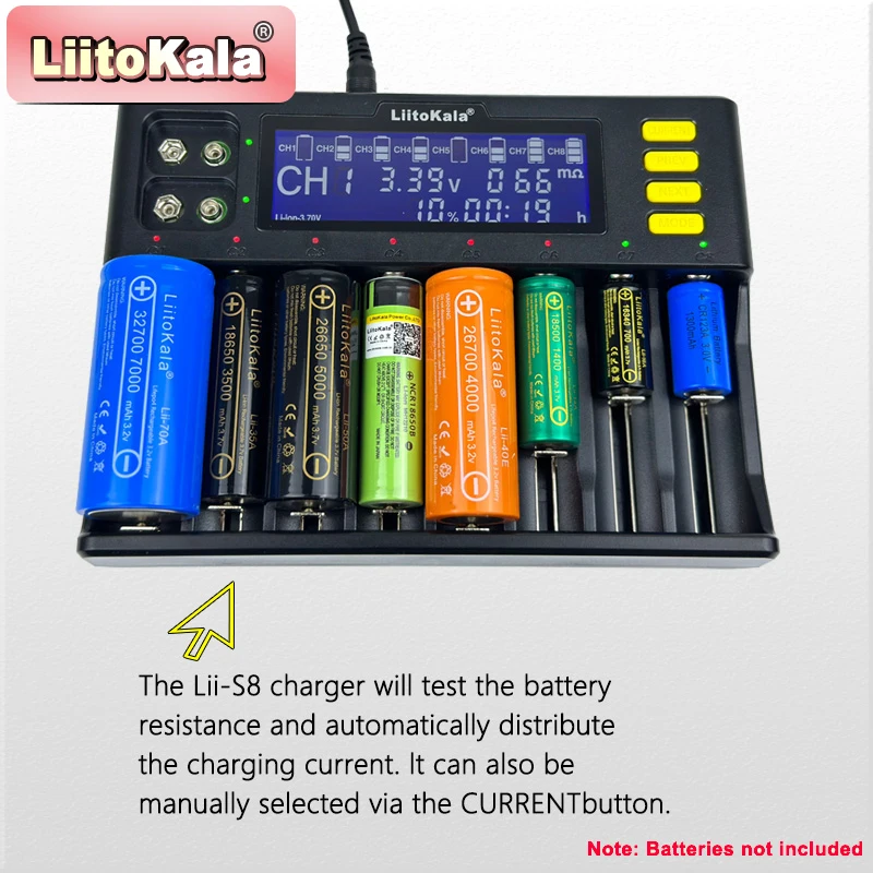 Универсальное зарядное устройство Liitokala Lii-S12 Винница - изображение 9