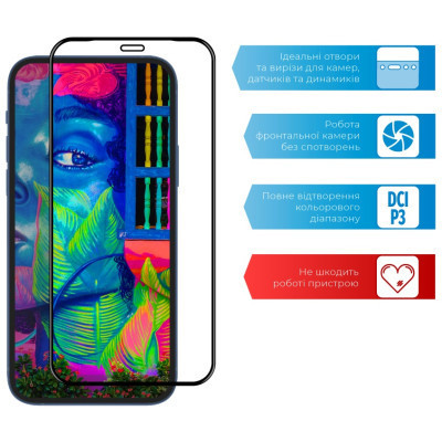 Стекло защитное ACCLAB Full Glue Nokia 5.4 (1283126510809) Винница - изображение 4