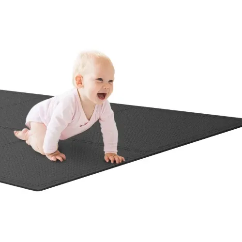 Мат-пазл товщиною 1 см - 6 частин Hop-Sport A010 чорний Київ - фото 9