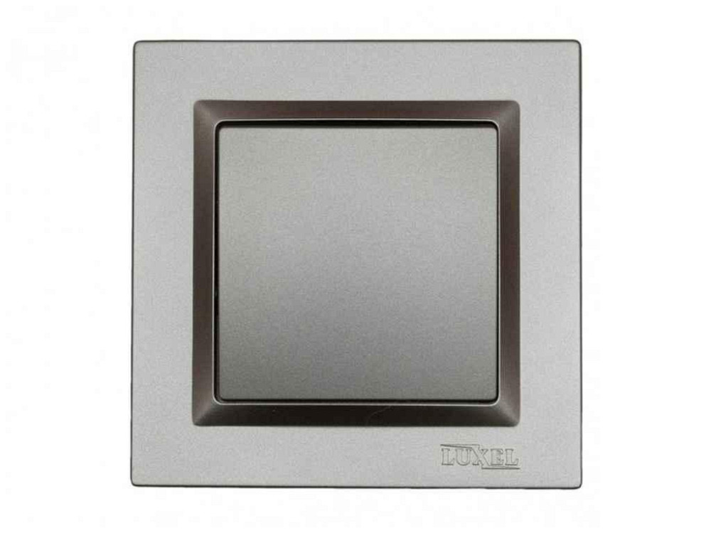 Выключатель JAZZ (графит) 9702 ТМ LUXEL Solmir Киев - изображение 1