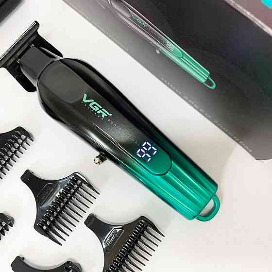 Набір для стрижки волосся на акумуляторі VGR V-935, Електронна машинка для стрижки DM-57 Івано-Франківськ