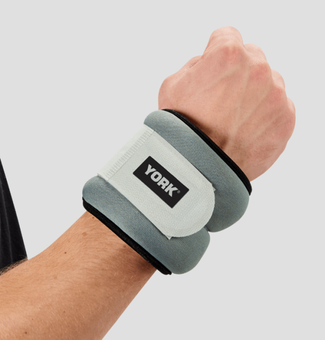 Обважнювачі York Fitness Soft для рук і ніг 2х1кг сірий Киев - изображение 3