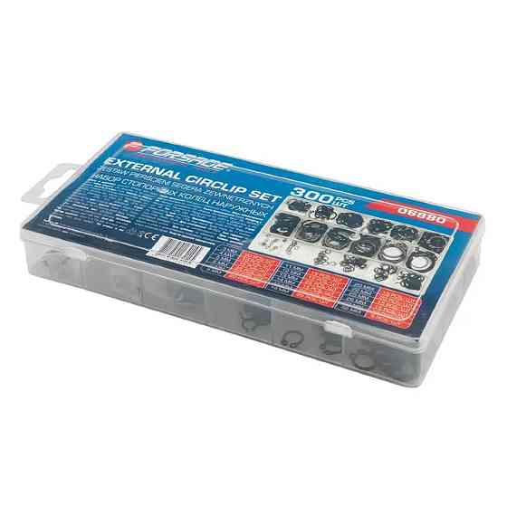 Набор стопорных колец внешних 300шт. FORSAGE F-06880 Одесса