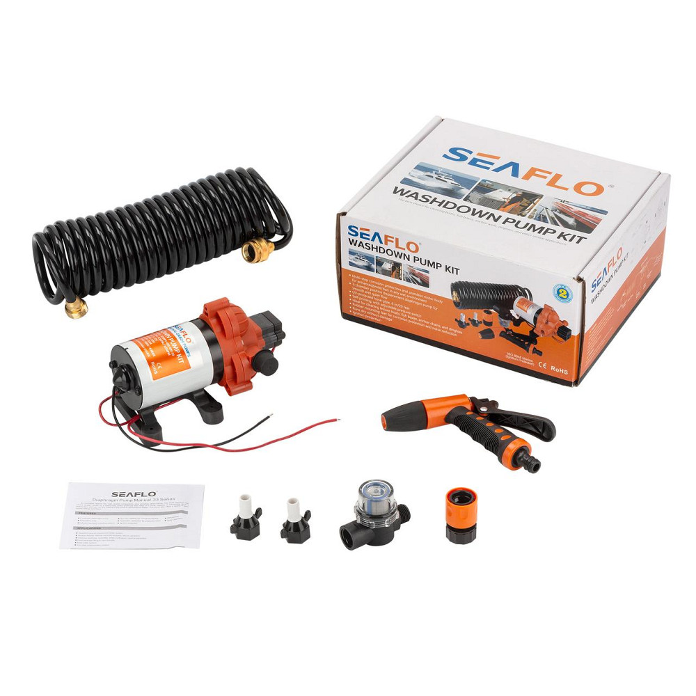 Помивальний комплект SEAFLO SFWP1-030-070-33 11,6 л/хв 70PSI Київ - фото 3