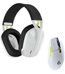 Наушники + мышь Logitech G435SE + G305SE беспроводной игровой комплект Black/White/Lime (981-001162) Киев - изображение 1