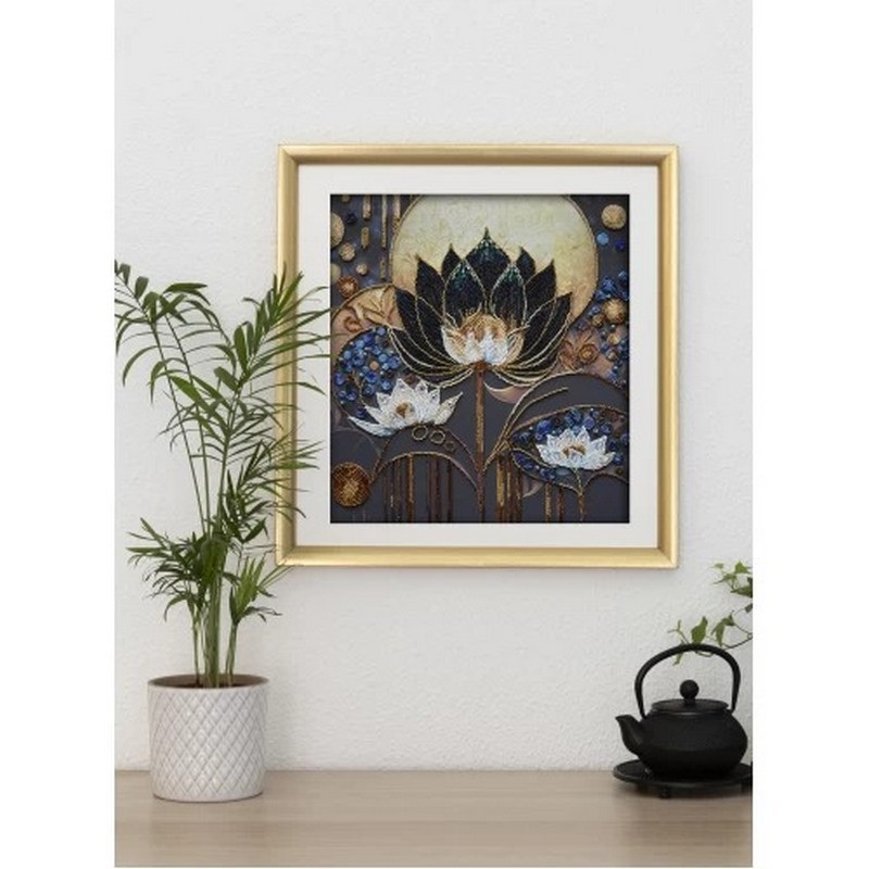 Набор для вышивания бисером «Мечтай расцветать» AB-917 на натуральном холсте Винница - изображение 5