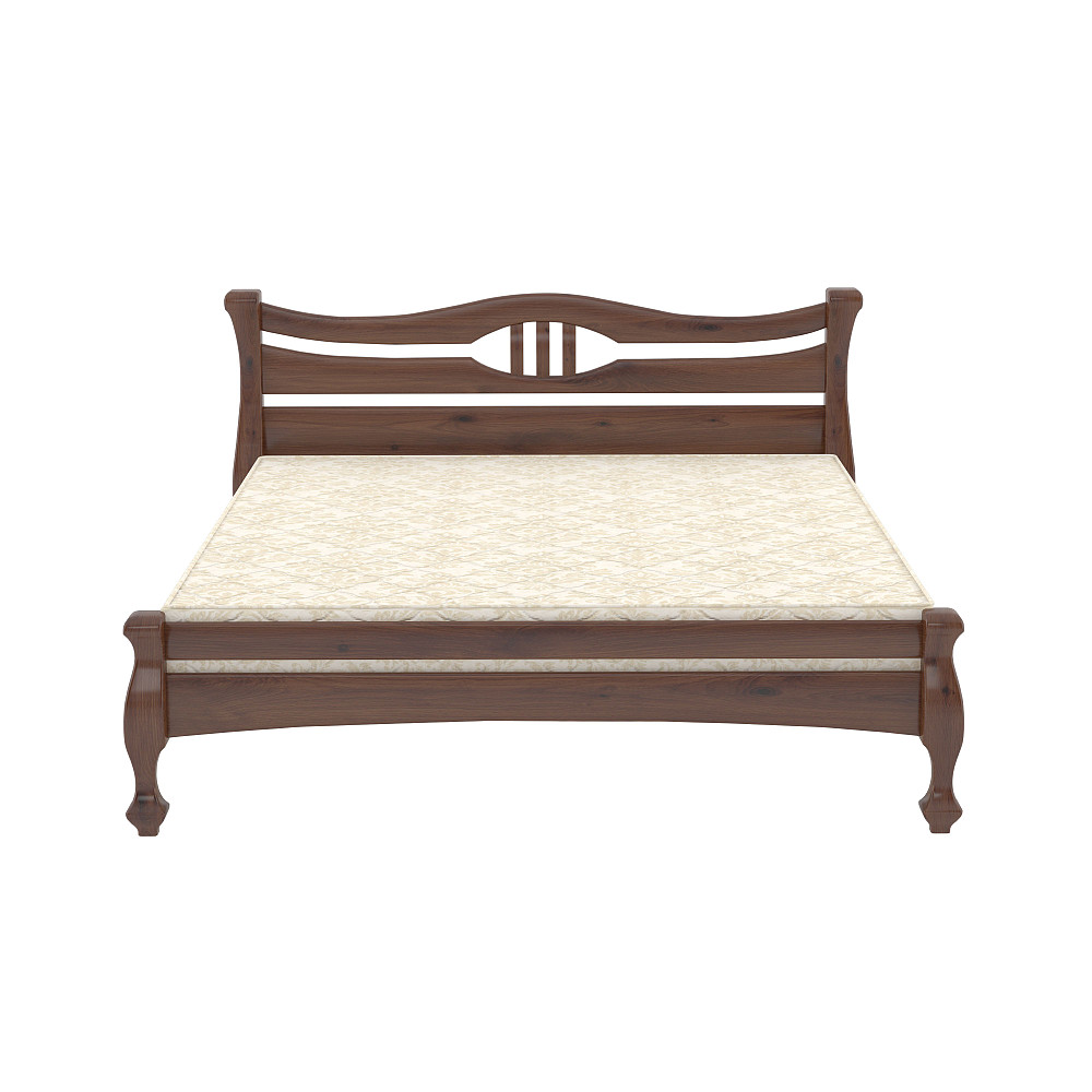 Двоспальне ліжко Mebigrand Даллас Горіх лісовий 140х200 см (DMBG-1744) Дніпро - фото 1