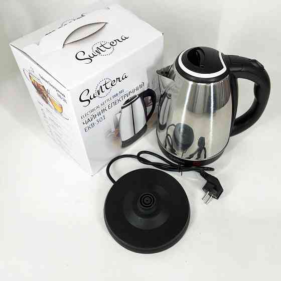Потужний побутовий електрочайник Suntera EKB-301 1500 Вт, Чайник красивий електричний DK-50 Івано-Франківськ