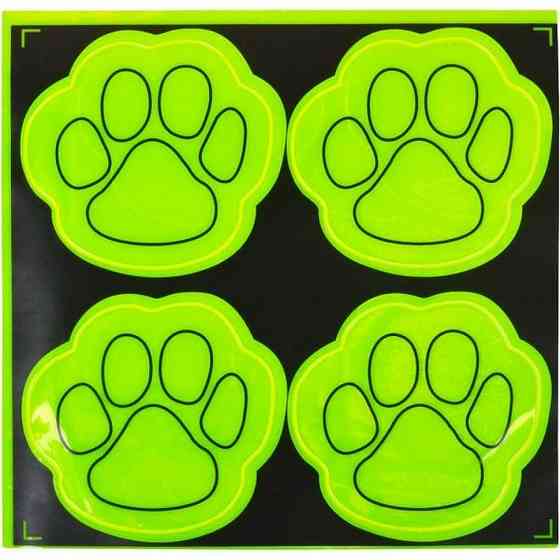 Наклейка світловідбиваюча "Лапа" 127-CIT 4 штуки Вінниця