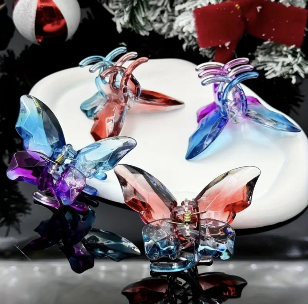 Заколка-крабік метелик Смела - изображение 5