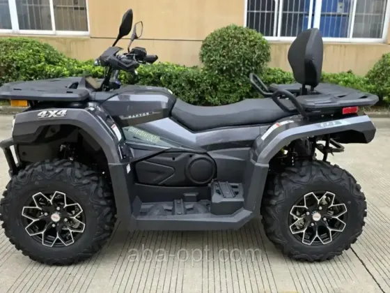 ЭЛЕКТРОКВАДРОЦИКЛ SokMoto RAPTOR EV 30 кВт 4WD 30000W-72V-105Ah 30 кВт LiFePO4 шины 12