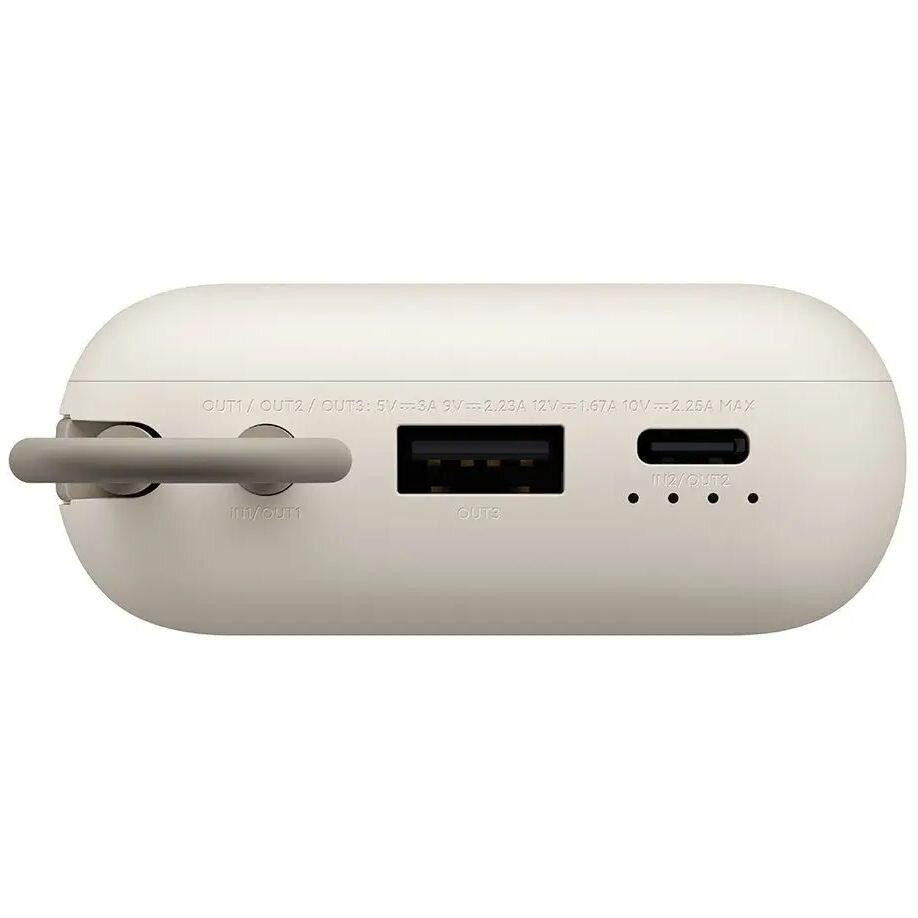 Павербанк 10000 mAh Xiaomi BHR9072GL встроенный кабель power bank повербанк Одесса - изображение 10