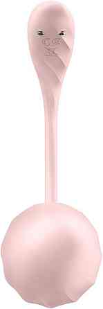Смарт-віброяйце Satisfyer Ribbed Petal Connect App Rose, керування зі смартфона, пульт ДК Sex Aura Київ