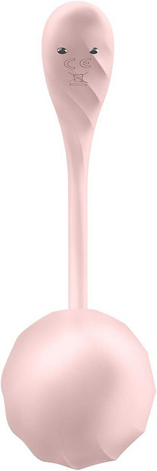 Смарт-віброяйце Satisfyer Ribbed Petal Connect App Rose, керування зі смартфона, пульт ДК Sex Aura Київ - фото 4