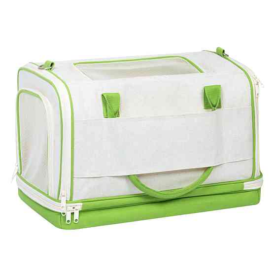 Сумка-переноска для котів та дрібних порід собак WAUDOG Relax Eco, 47x30x28 см, до 8 кг Київ