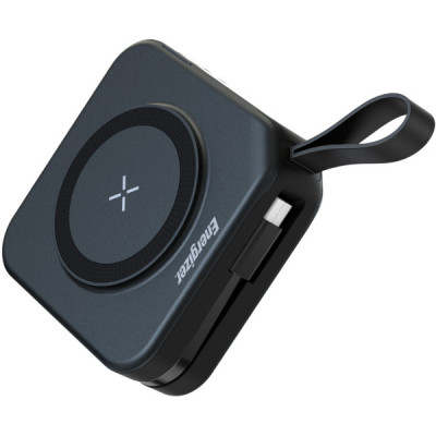 Батарея универсальная Energizer Magnetic Wireless 10000mAh 20W PD, AC зарядка, QI/15W, built-in USB-C (QM10001AC) Винница - изображение 8