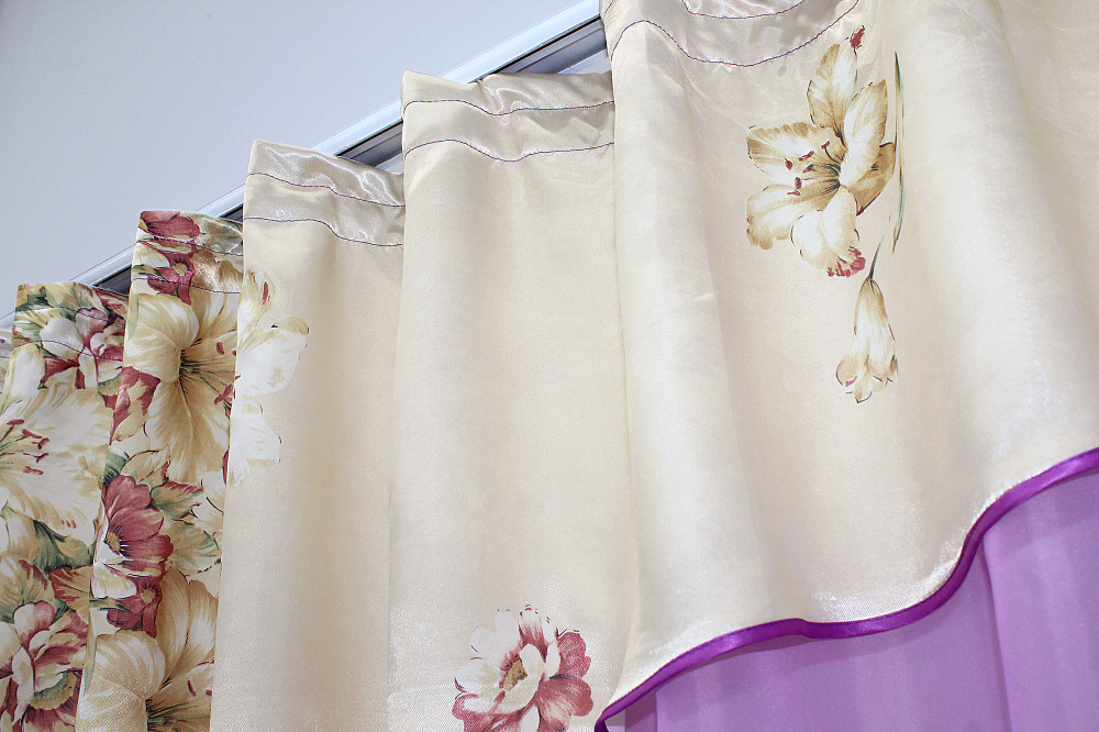 Кухонна фіранка VR-Textil № 00к бузковий 270х160 см (59-646) Київ - фото 3