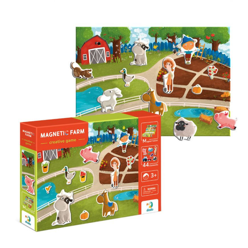 Розвиваюча магнітна гра "Ферма" DoDo 200206 Вінниця - фото 2