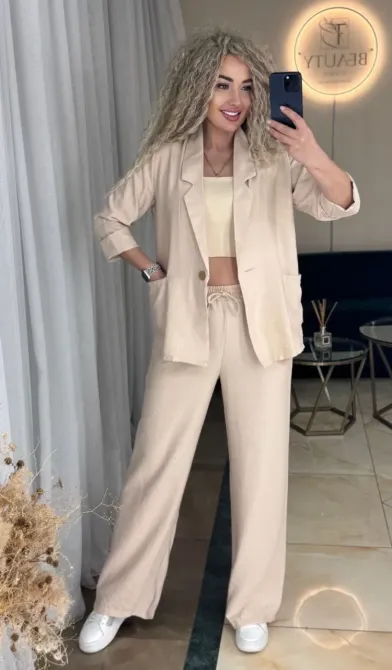 Летний хит Костюм — пиджак + брюки палаццо. Одесса - изображение 3