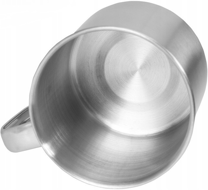 Туристична кружка з ручкою 500 мл Mil-Tec (14602000) Нержавіюча сталь Нововолинськ - фото 3