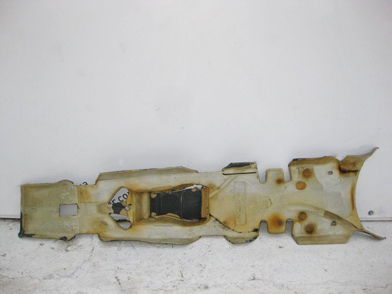 Mercedes-Benz  A1646822701 Шумоізоляція тунелю АКП під центральною консоллю ML W164 GL X164 Одеса - фото 2