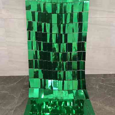 Дождик на фотозону кубиками 2 м на 1 м зеленый Киев