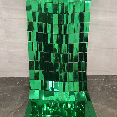 Дождик на фотозону кубиками 2 м на 1 м зеленый Киев - изображение 4