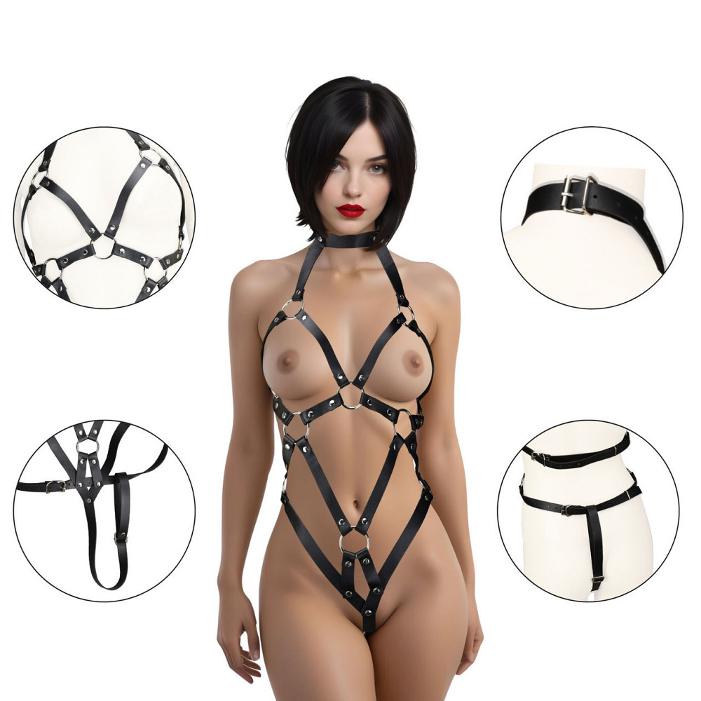 Портупея - Erospace Wild Play Harness Set C12 Sex Aura Київ - фото 4