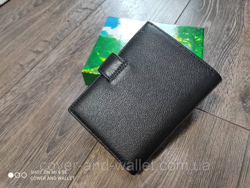 Чоловіче шкіряне портмоне з відділом для паспорта та документів Marco Coverna MC-2090-1 Київ - фото 10