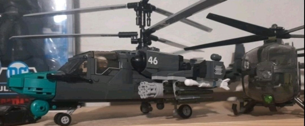 Конструктор модель бойовий вертоліт КА 52 Sluban 913 шт. блоків Lego. Харків - фото 4
