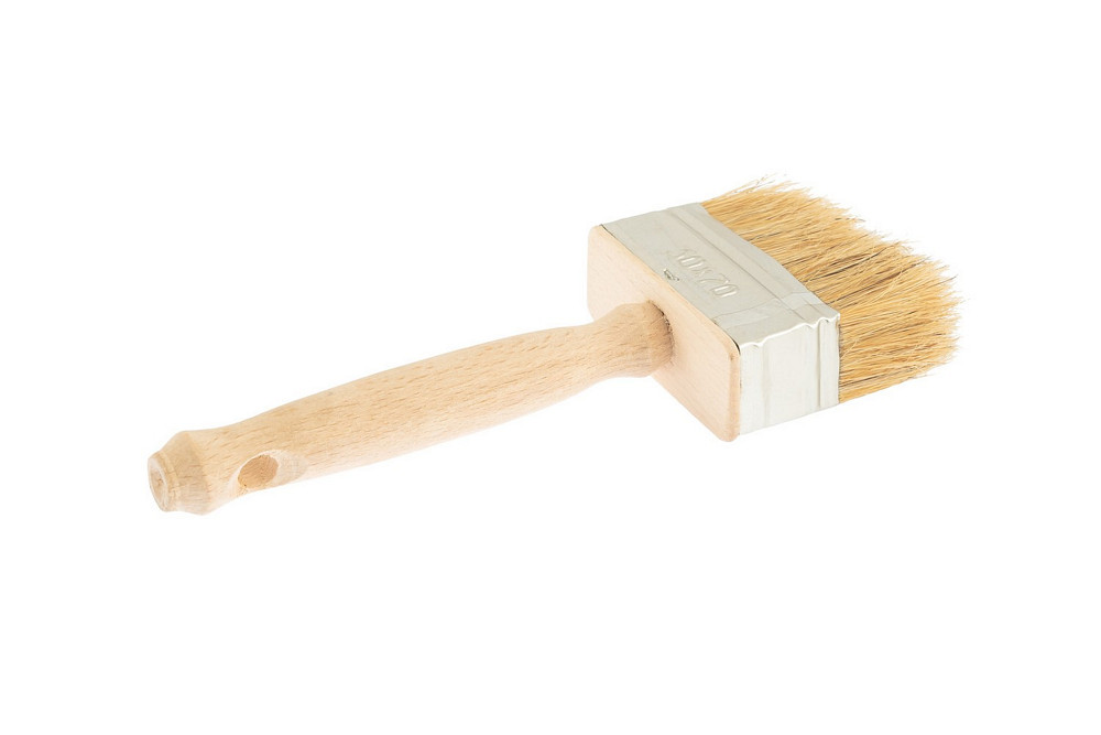 MASTERTOOL Макловиця MASTERTOOL 70×30 мм натуральна щетина з дерев'яною ручкою 91-9207 Киев - изображение 4