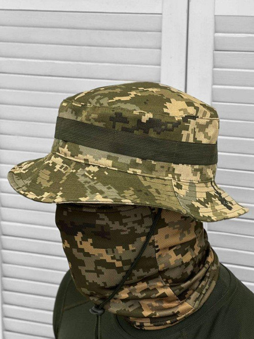 Панама чоловіча тактична маскувальна піксель healed ЖЕ4715 Одеса - фото 1