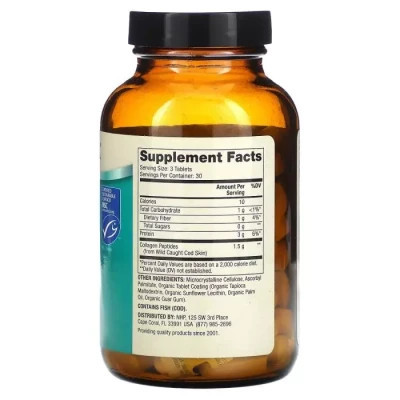 Витаминно-минеральный комплекс Dr. Mercola Морской коллаген из дикой рыбы, Wild Caught Marine Collagen, 90 табл (MCL-03273) Винница - изображение 2