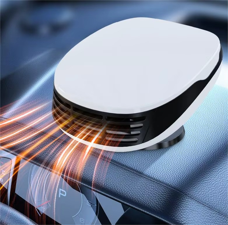 Обогреватель тепловентилятор автомобильный для обдува и обогрева салона и лобового стекла,с поворотом на 360° Каменец-Подольский - изображение 1