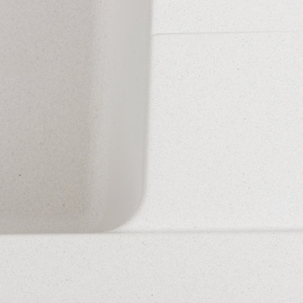 VALESO Гранітна мийка для кухні VALESO 6250 ZIRKONE матова Білосніжна Киев - изображение 4