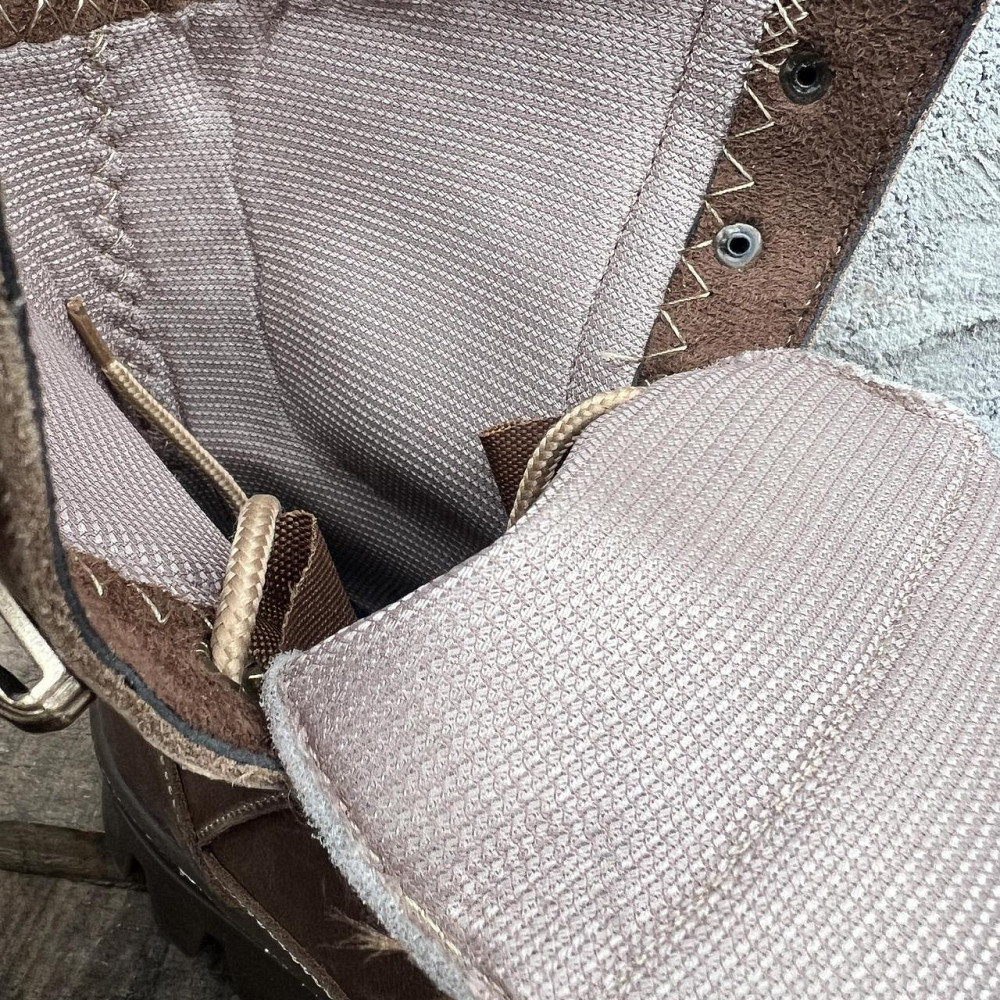 Тактичні чоловічі демісезонні коричневі берці ,військові чоловічі шкіряні берці прошиті та проклеєні Львів - фото 5