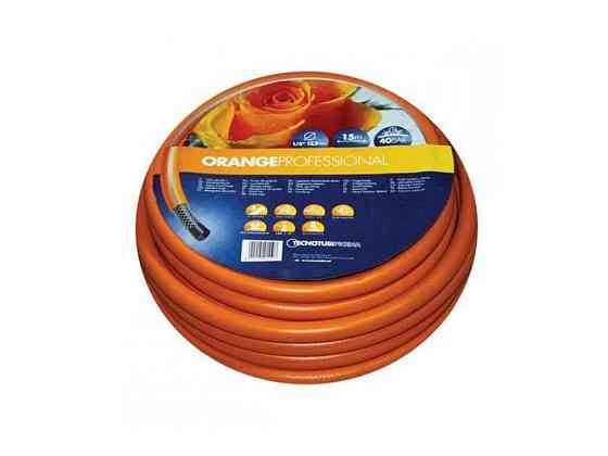 Шланг для поливу 3/4 (15м) ORANGE professional (бухта) ТМ TECNOTUBI Київ