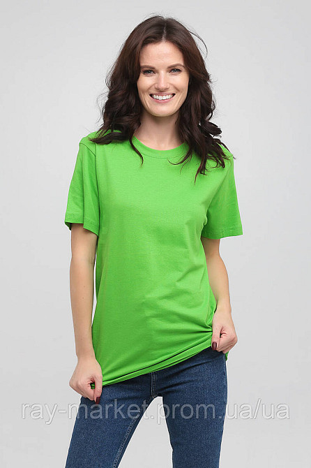 Футболка базова Stedman Classic-T Unisex  жіноча світло-зелена (ST2000W-KIW) Київ - фото 1
