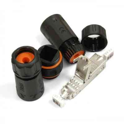 Конектор RJ45 водонепроникний IP68, cat.6A STP Eserver (WT-2611) Вінниця