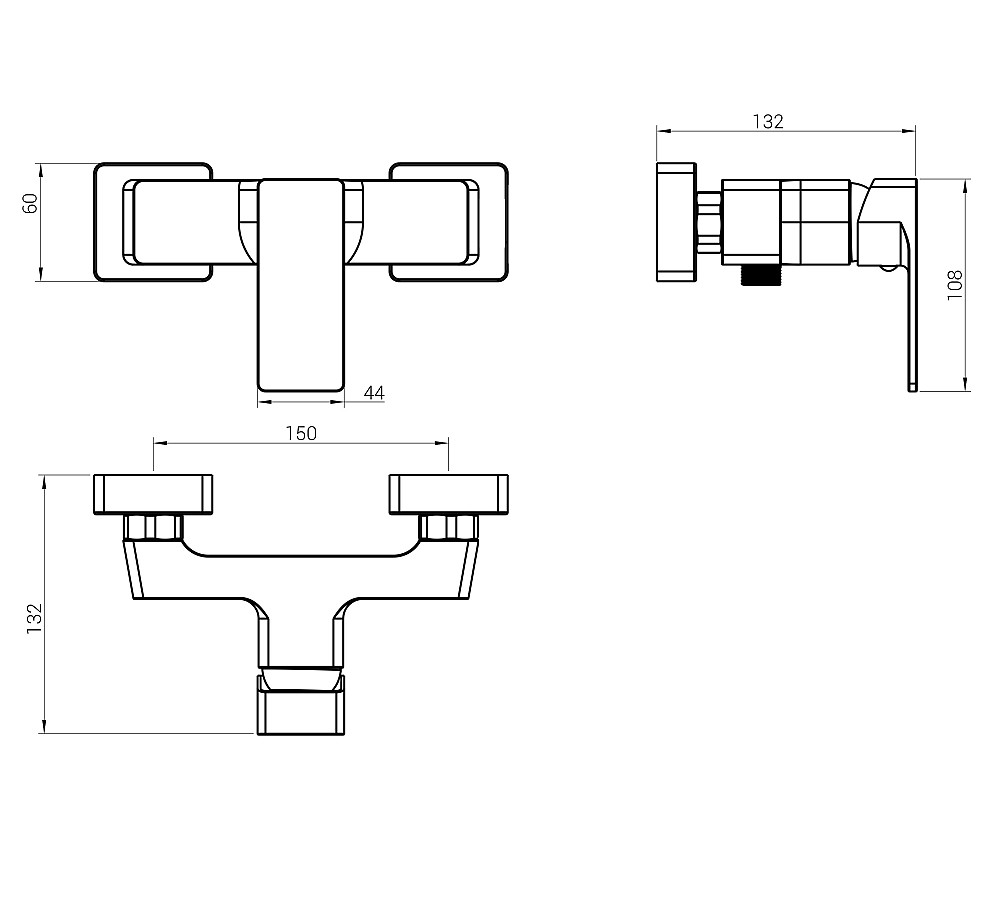 Змішувач для душу DOMINO Dionis DDD-105N Тернопіль - фото 8