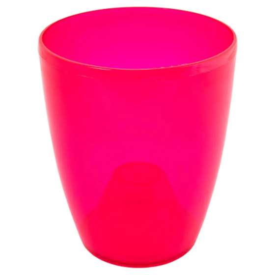 Вазон Орхідея 18*21см малиновий прозорий Алеана Житомир - изображение 1