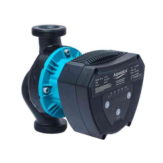 Насос циркуляційний енергозберігаючий 8-130Вт Hmax 8м Qmax 133л/хв Ø2" 180мм + гайки Ø1¼" AQUATICA GPA32-8/180 Рівне